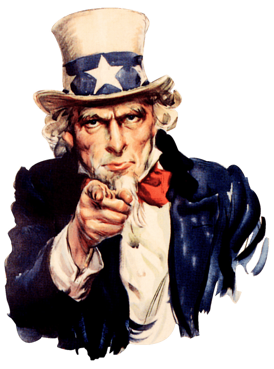 Uncle Sam pointing